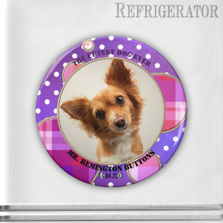 Aimant Purple Cutest Gardien de l'animal de compagnie Aim