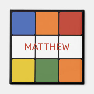 Aimant Puzzle Cube Jouet 1980 Personnalisé