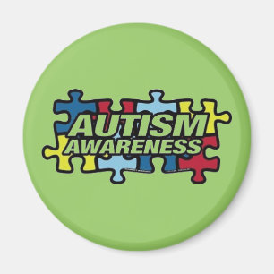 Aimant Puzzle d'autisme