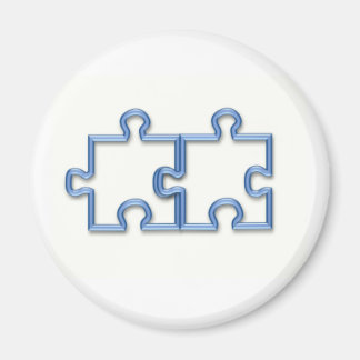 Aimant Puzzle Pièces Magnat rond