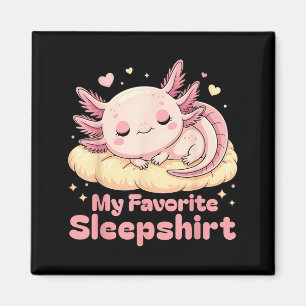 Aimant Pyjama Sleeng Axolotl Favori Chemise de Nuit Femme