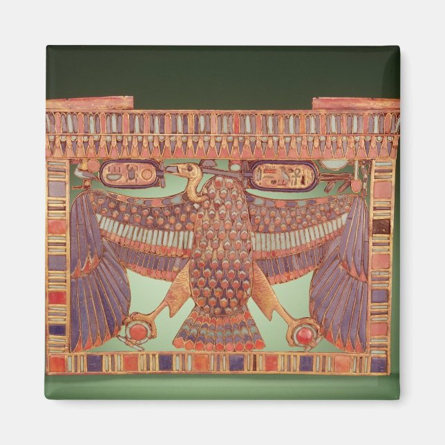 Aimant Pylon pectoral décoré avec le vautour (Devant)
