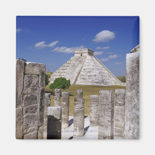 Aimant Pyramide de Kukulcan comme vu du groupe de