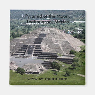 Aimant Pyramide de la Lune, Teotihuacan, Mexique