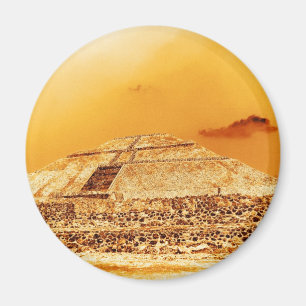 Aimant Pyramide Mexique de The Sun