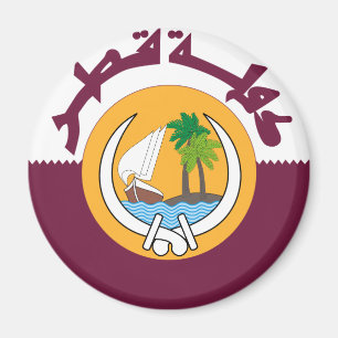 Aimant qatar coat of arms