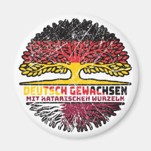 Aimant Qatar Qatari Deutsch Allemagne Racine