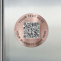 QR Code promotionnel Rose Gold