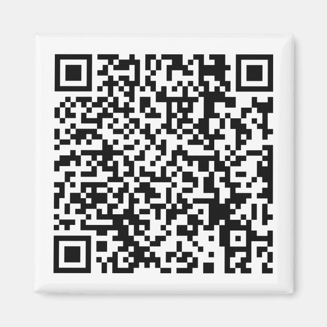 Aimant Qr Code RickRoll Gif (Devant)