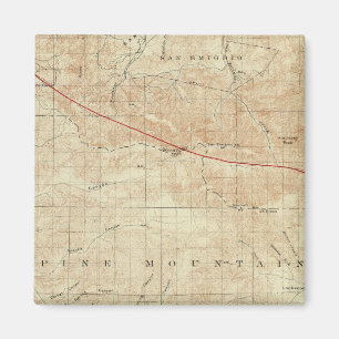 Aimant Quadrangle du mont Pinos montrant le Rift San Andr