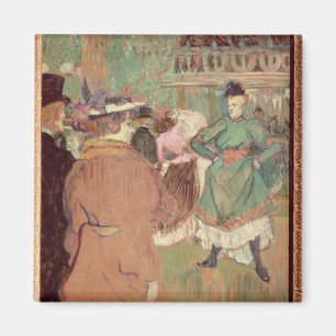 Aimant Quadrille de Henri De Toulouse-Lautrec   au fard à