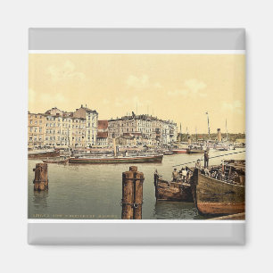 Aimant Quai de bateau à vapeur, Stettin Harbour, Pommerai