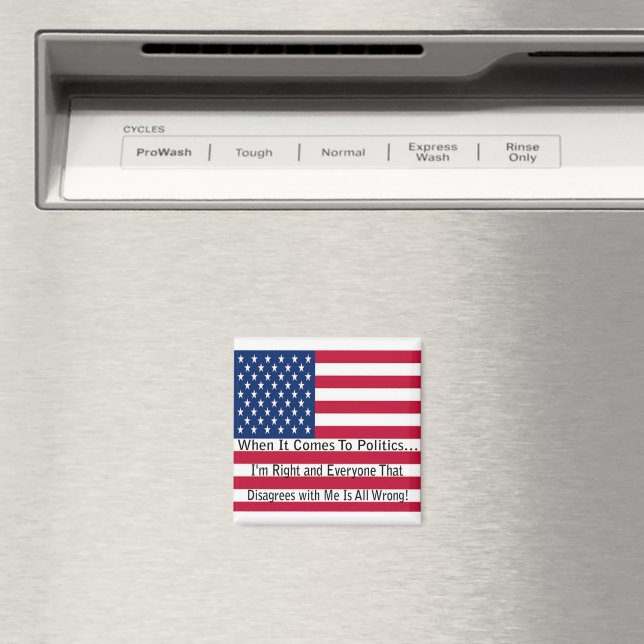 Aimant Quand Il S'Agit De Politique (In Situ (Lave-vaisselle))