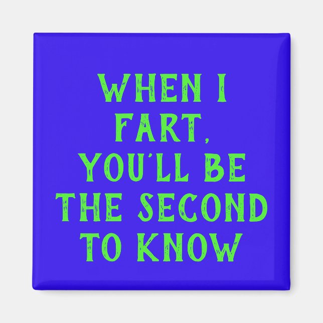 Aimant Quand je commence (Devant)