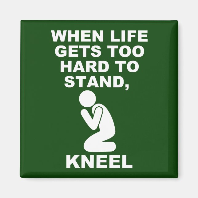 Aimant Quand La Vie Devient Trop Difficile Pour Se Tenir  (Devant)