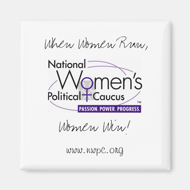 Aimant Quand les femmes courent ... (Devant)