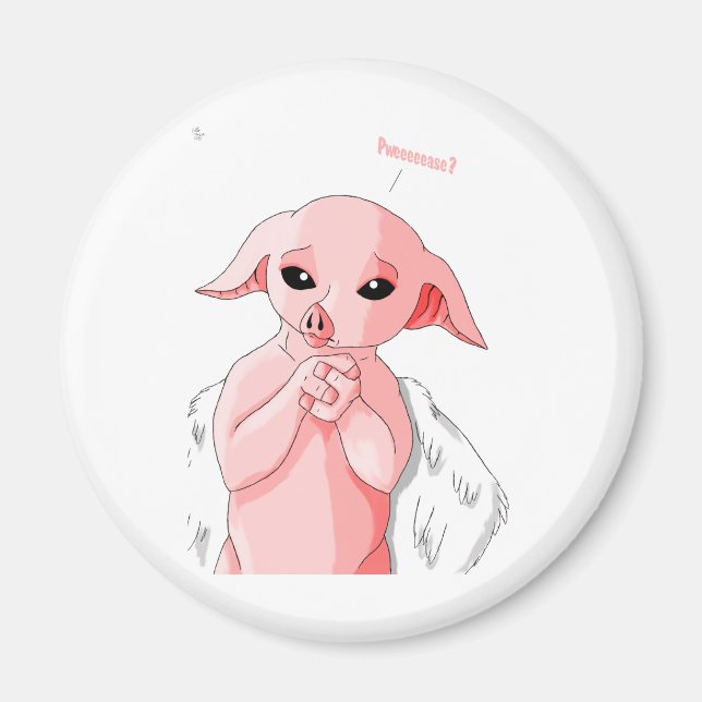 Aimant Quand les porcs volent (Devant)