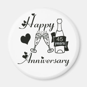 Aimant quarante-cinquième. Anniversaire