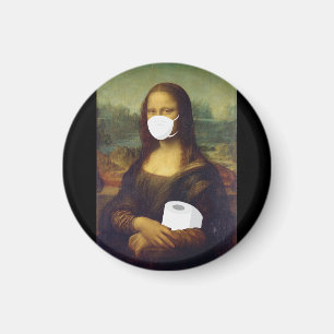 Aimant Quarantine Mona Lisa