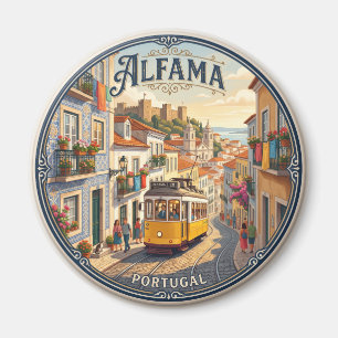 Aimant Quartier Alfama Portugal