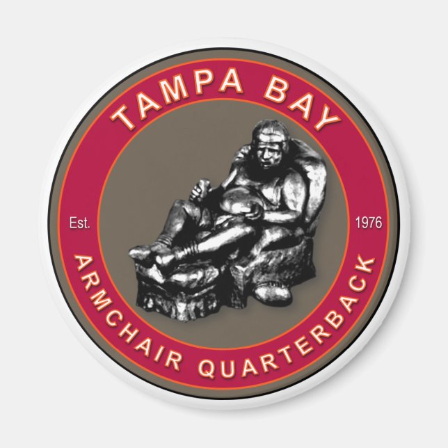Aimant Quartier des fauteuils - Football de Tampa Bay (Devant)