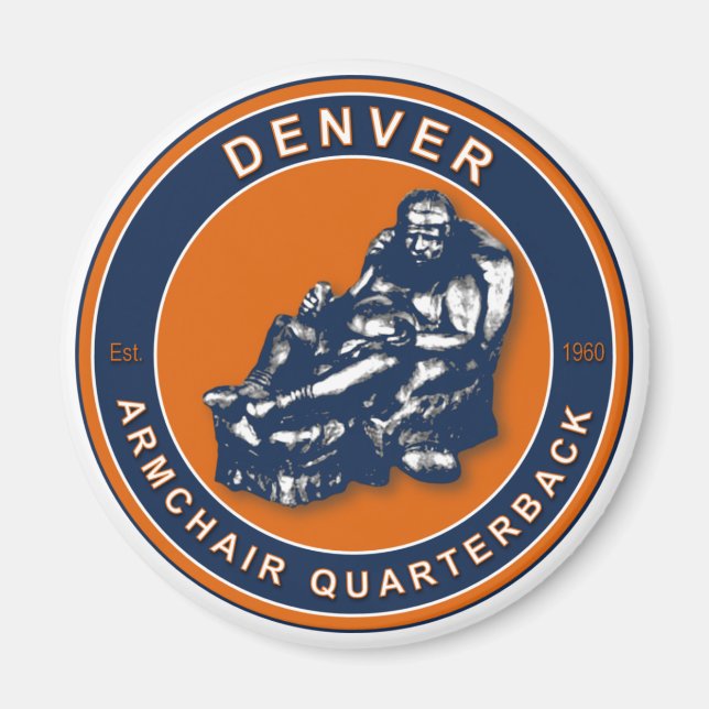 Aimant Quartier du fauteuil - Football Denver (Devant)