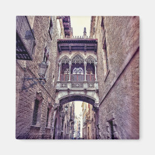 Aimant quartier gothique à Barcelone, Espagne