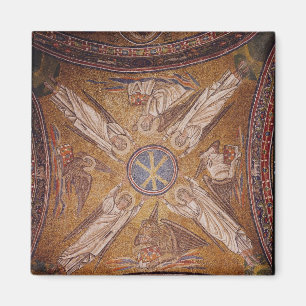 Aimant Quatre anges avec les symboles du