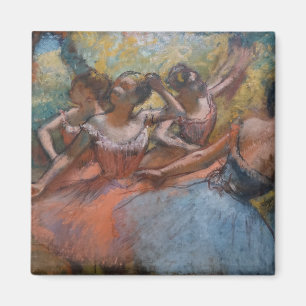 Aimant Quatre Ballerinas sur scène (Ballet) (par Edgar De