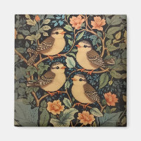 Quatre Bébés mignons Oiseaux Nature Inspiré
