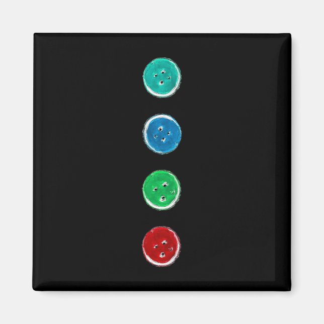 Aimant Quatre boutons Super Blue Chat Fun Halloween Perso (Devant)