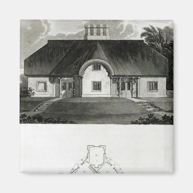 Aimant Quatre Cottages, 1818 (Devant)