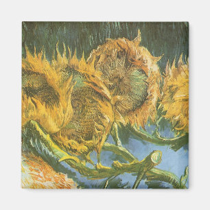 Aimant Quatre tournesols coupés par Vincent van Gogh, Bea