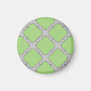 Aimant Quatrefoil vert