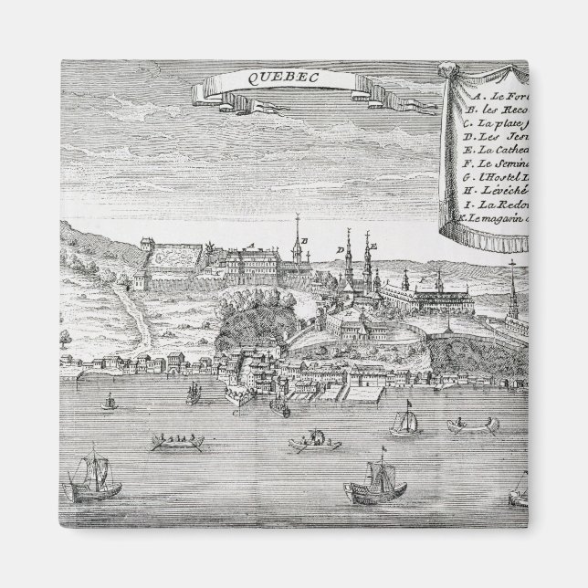 Aimant Québec, après La Potherie (Devant)