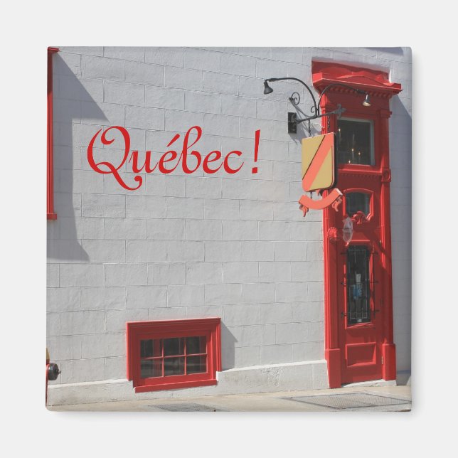 Aimant Québec, Canada (Devant)