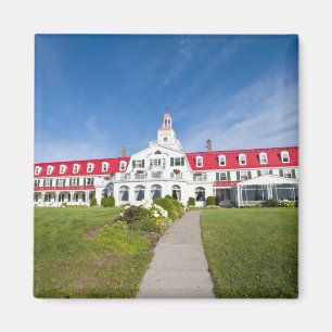 Aimant Québec, Canada. Hôtel historique Tadoussac,