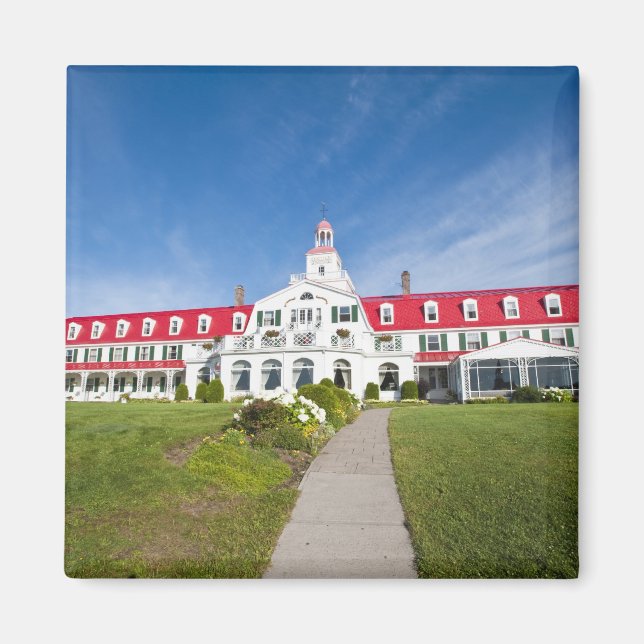 Aimant Québec, Canada. Hôtel historique Tadoussac, (Devant)