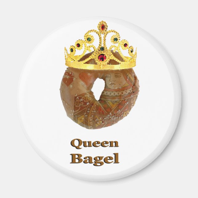 Aimant Queen Bagel (Devant)