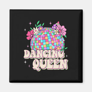 Aimant Queen Danse Chemise Rétro Danse Maman les années 7