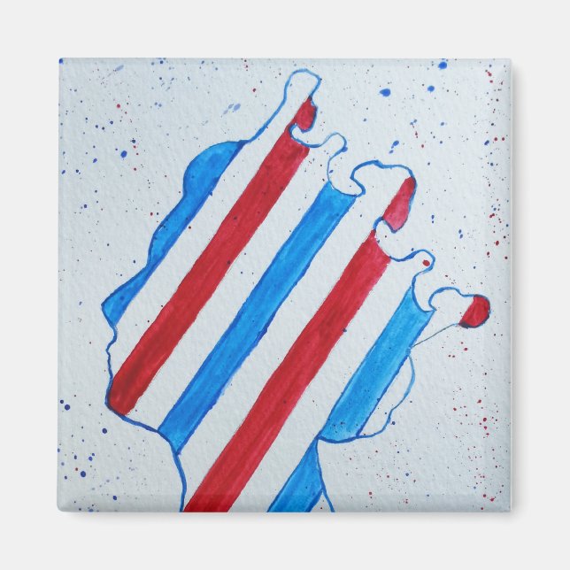 Aimant Queen Elizabeth II Jubilee Platinum Angleterre Roy (Devant)