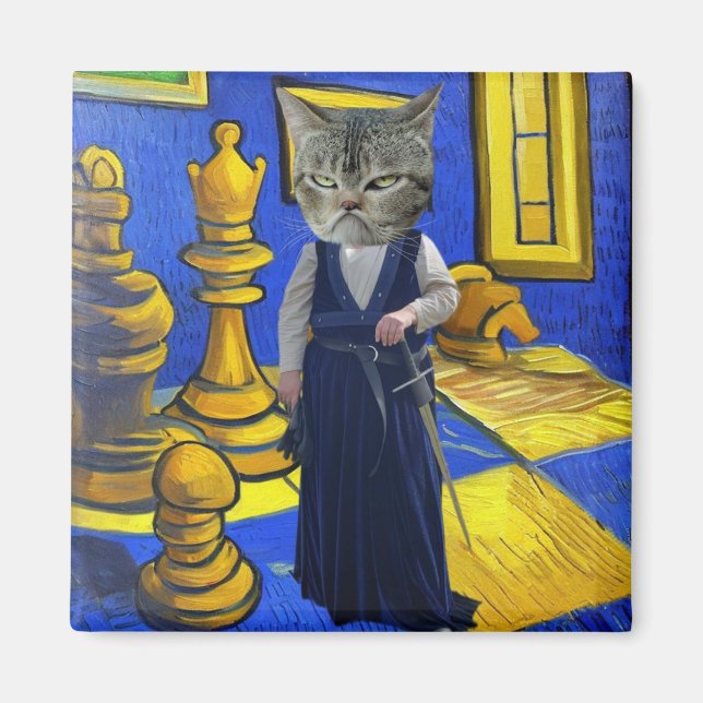 Aimant Queen Meowgause (Devant)