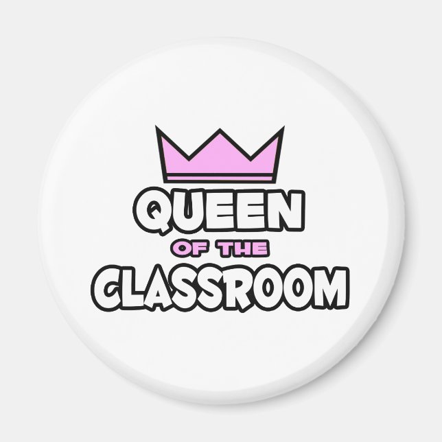 Aimant Queen of the Classroom (Devant)