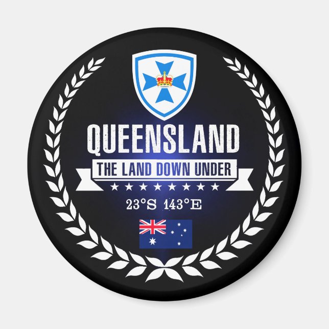 Aimant Queensland (Devant)