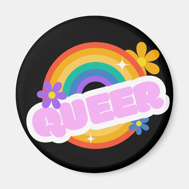 Aimant Queer. LGBT+Pride. (Devant)