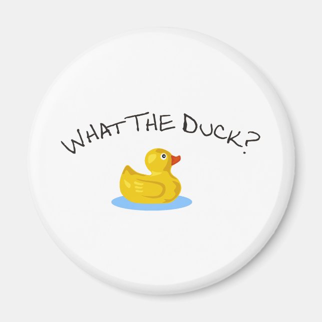 Aimant Quel canard ? (Devant)