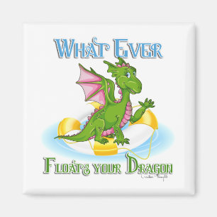 Aimant Quel Que Soit Ce Qui Flotte Votre Dragon Mignonne