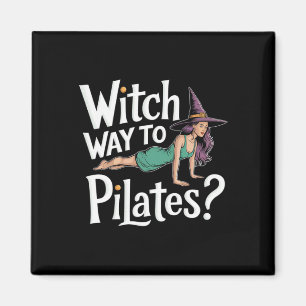 Aimant Quelle voie vers Pilates Drôle d'Halloween Pilates
