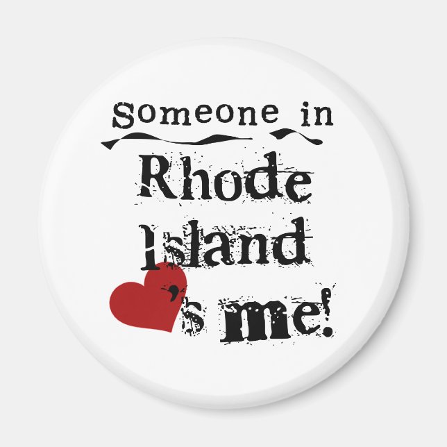 Aimant Quelqu'Un À Rhode Island M'Aime (Devant)