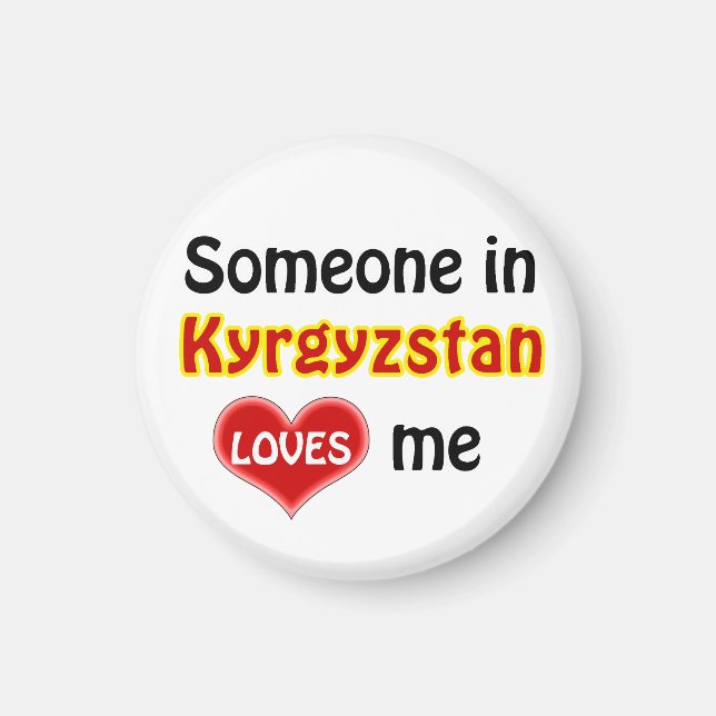 Aimant Quelqu'un au Kirghizistan m'aime (Devant)